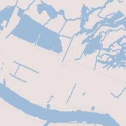 Meraux Terrain Map