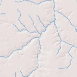 Clay County Terrain Map