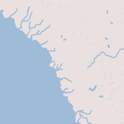 Dekle Beach Florida Terrain Map