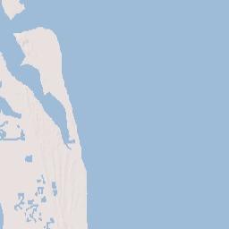 Davis Shores Florida Terrain Map