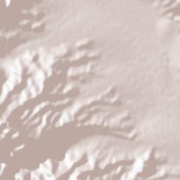 Golbāf Terrain Map