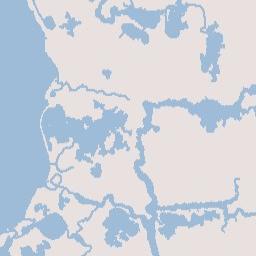 Cameron Parish Terrain Map