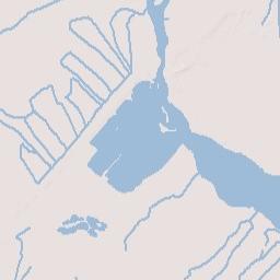 Des Allemands Terrain Map
