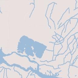 Bayou Gauche Terrain Map