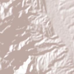 Aconchi Terrain Map