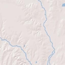 Caldwell County Terrain Map