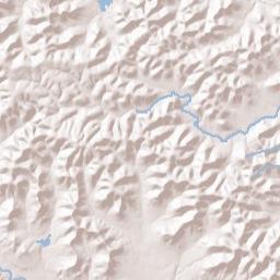 Bandera County Terrain Map