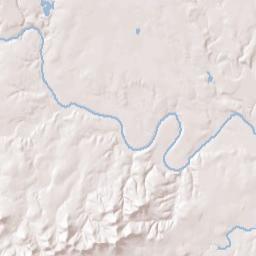 Bandera Terrain Map