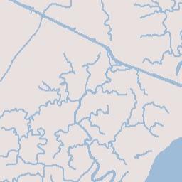 Saint Mary Parish Terrain Map