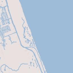 Palm Coast Florida Terrain Map