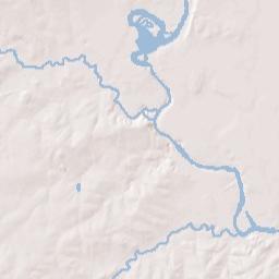 McQueeney Terrain Map