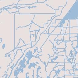 Terrebonne Parish Terrain Map