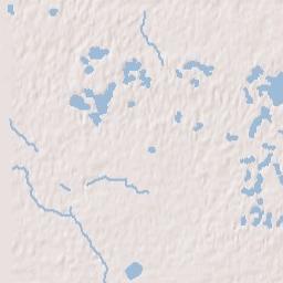 Fort McCoy Florida Terrain Map