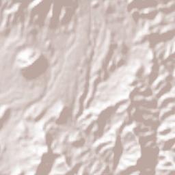 Kuh Sefid Terrain Map