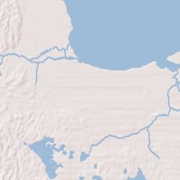 Astor Park Florida Terrain Map