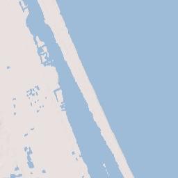 South Daytona Florida Terrain Map