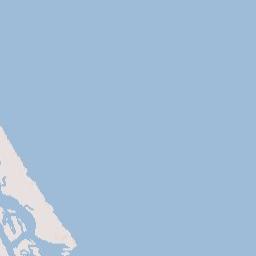 Ponce Inlet Florida Terrain Map
