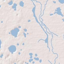 Eastlake Weir Florida Terrain Map
