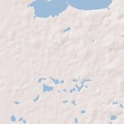 Weirsdale Florida Terrain Map