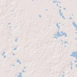 Orange City Hills Florida Terrain Map