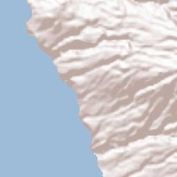 Tijarafe Terrain Map