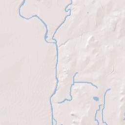 Piedras Negras Terrain Map