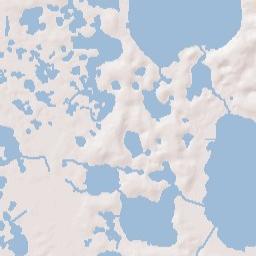 South Clermont Florida Terrain Map