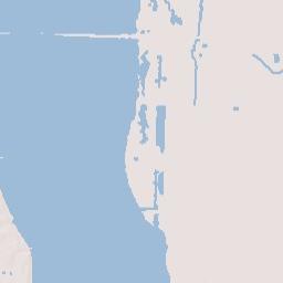 Frontenac Florida Terrain Map