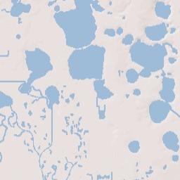 Vineland Florida Terrain Map