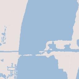 Cape Canaveral Florida Terrain Map