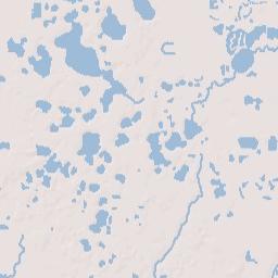 Lake Fern Florida Terrain Map