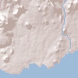 Las Rosas Terrain Map