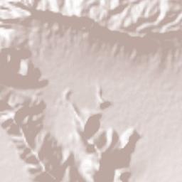 Fareghan Terrain Map