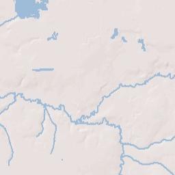 Pinecrest Florida Terrain Map