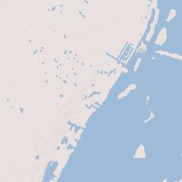 Aransas Pass Terrain Map
