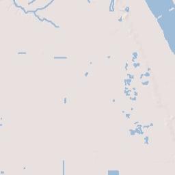 Winter Beach Florida Terrain Map