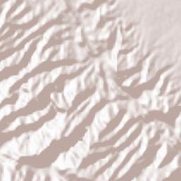Galehdar Terrain Map