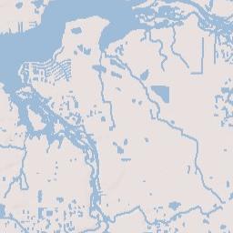 Elwood Park Florida Terrain Map