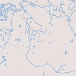 Rye Florida Terrain Map