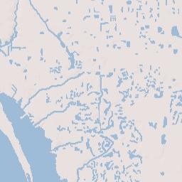 Sunnyland Florida Terrain Map