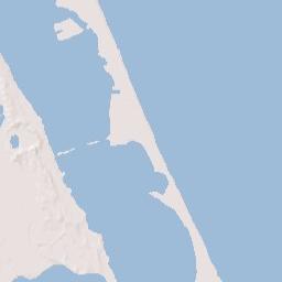 Waveland Florida Terrain Map