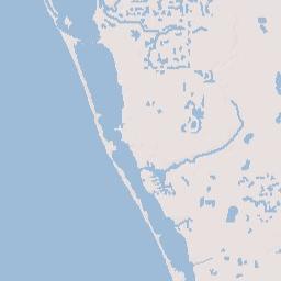Osprey Florida Terrain Map