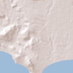Bahía Asunción Terrain Map