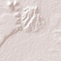 Tierra Blanca Terrain Map