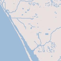 Woodmere Florida Terrain Map
