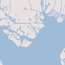 Port Charlotte Florida Terrain Map