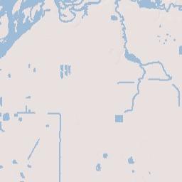 Cleveland Florida Terrain Map