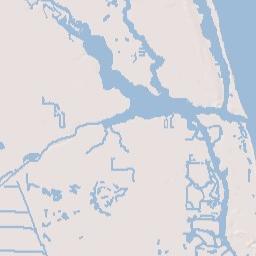 Tequesta Florida Terrain Map