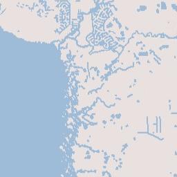 Riviera Lagoons Florida Terrain Map