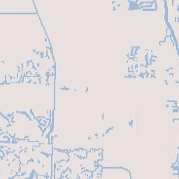 Paradise Port Florida Terrain Map